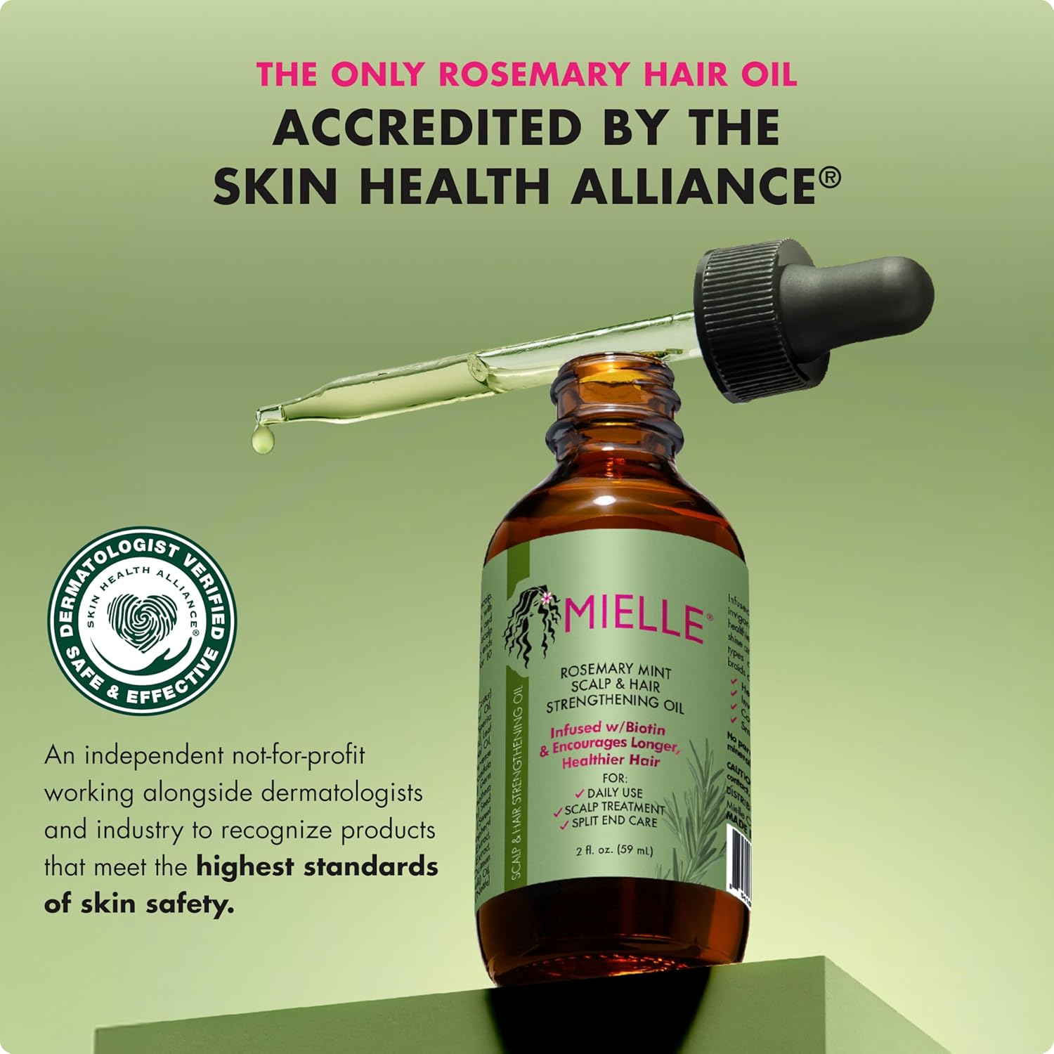 Mielle - Rosemary Mint Scalp & Hair Oil