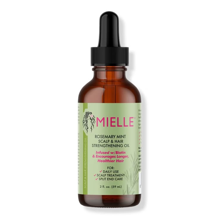MIELLE - Rosemary Mint Scalp & Hair Strenghtening Oil