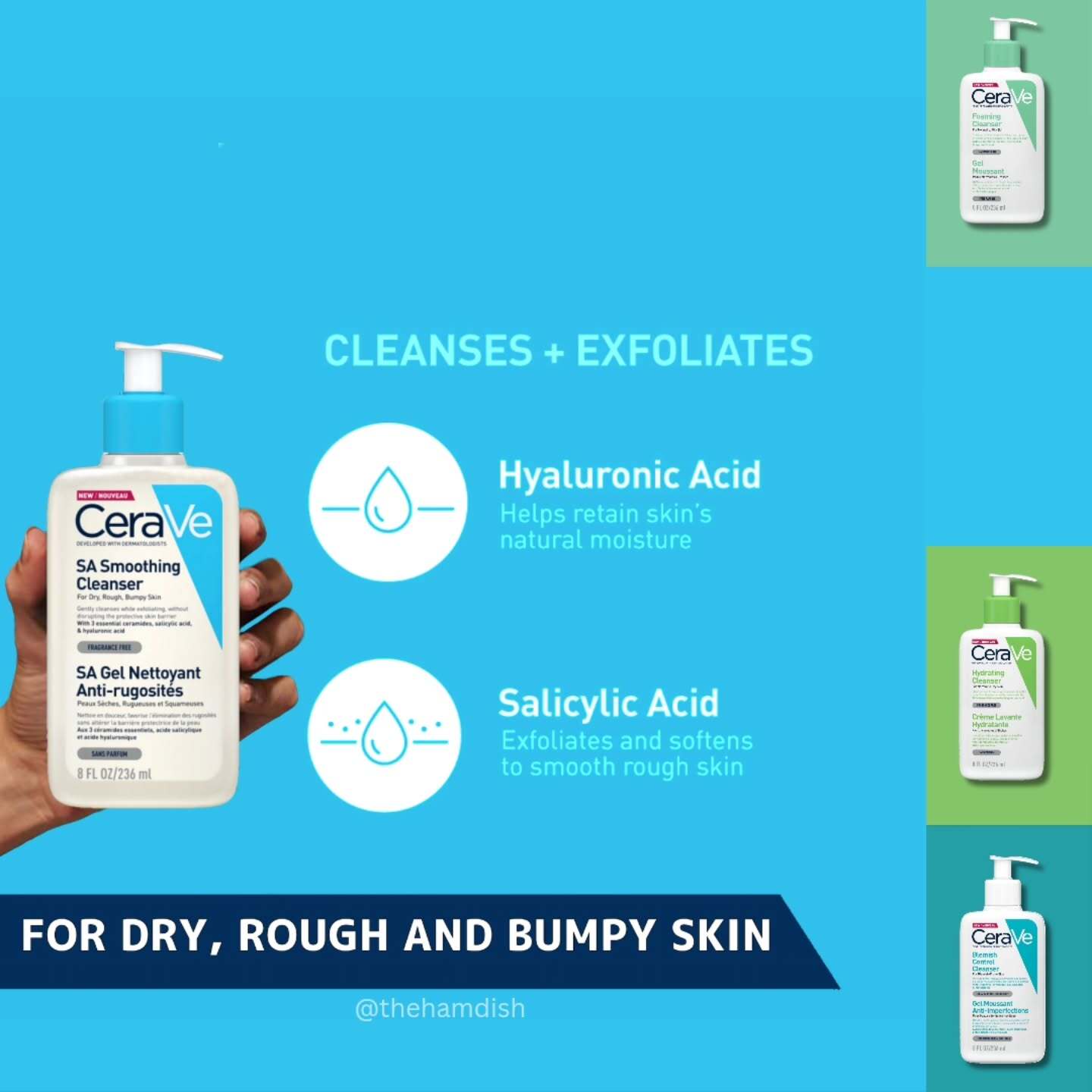 SA Smoothing Cleanser– 236ml